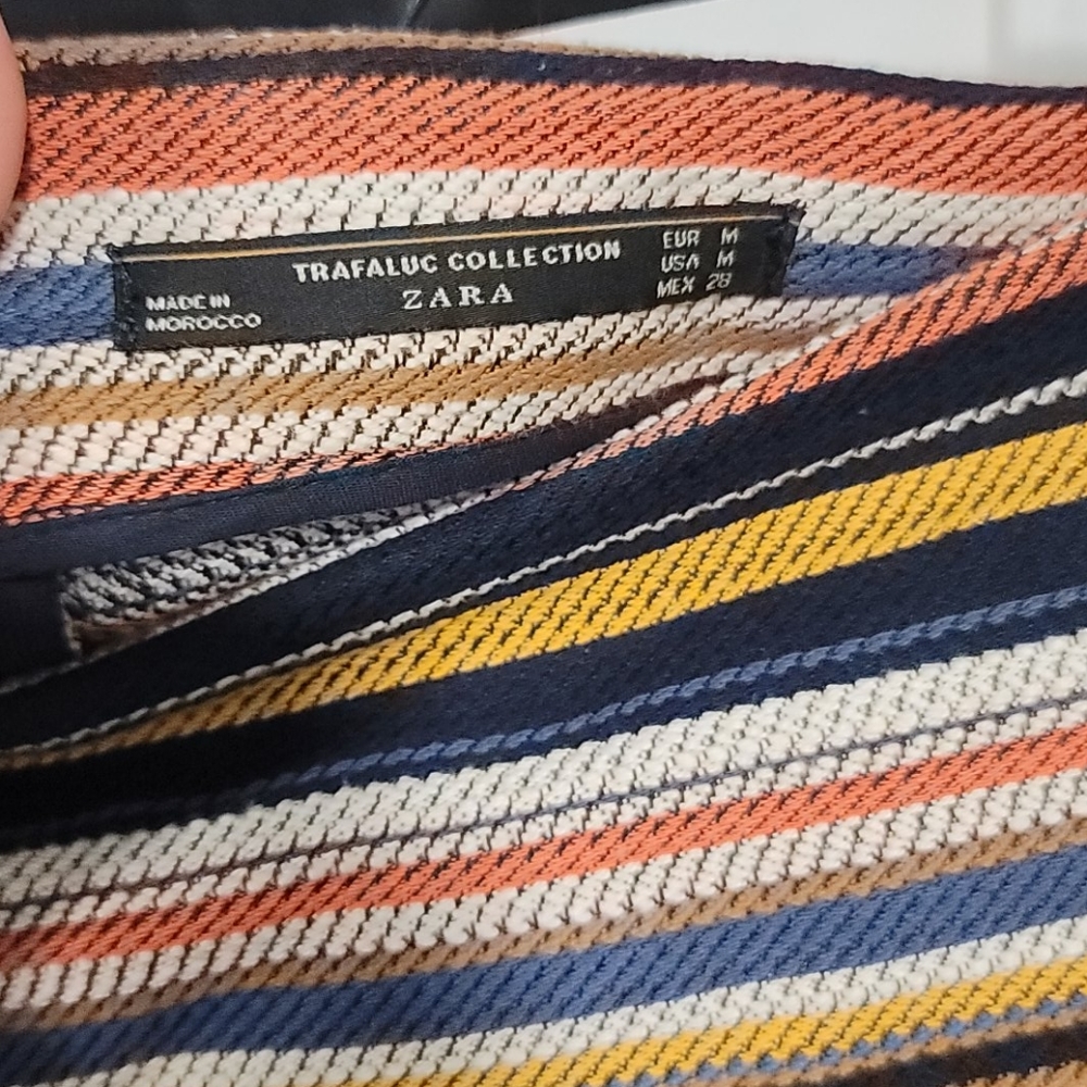 Zara Multi-Colored Mini Skort - image 3